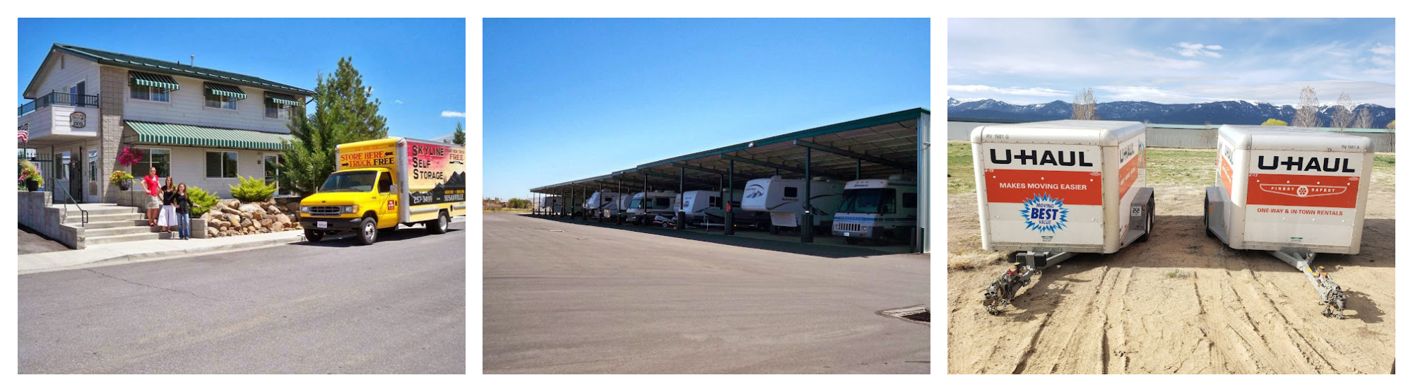 self storage, rv and boat parking, and u-haul rentals in susanville ca